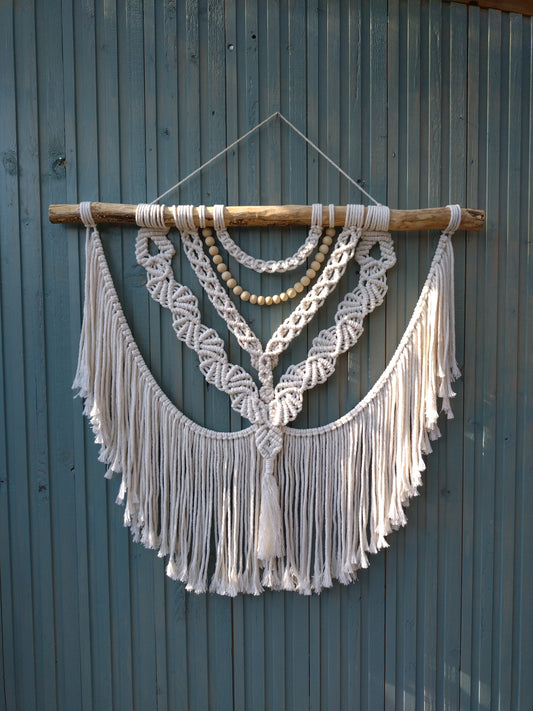 Beautiful wall hanging with beads